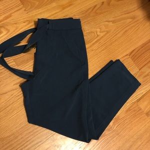Tie waist pants